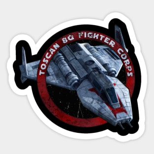 Toscan 8q fighter Corps Sticker